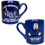 Airplane! Don't Call Me Shirley Blue Mug